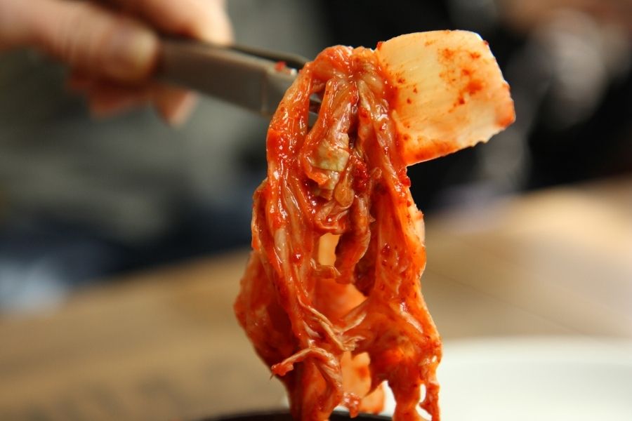 kimchi zelí 